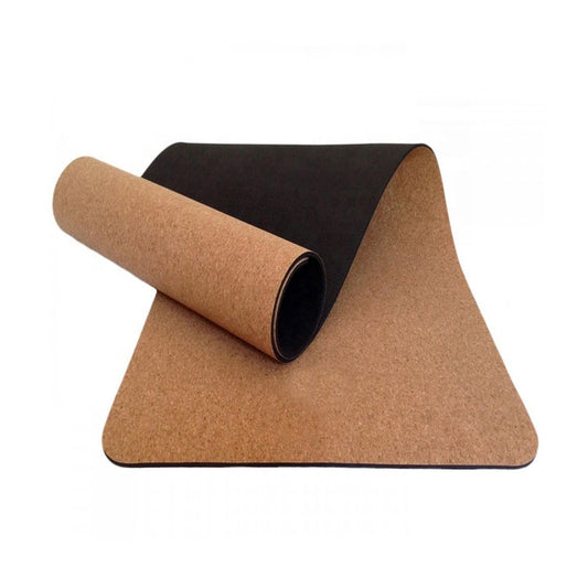 Premium Eco-Friendly Cork Yoga Mat – Non-Slip, Natural TPE & Rubber